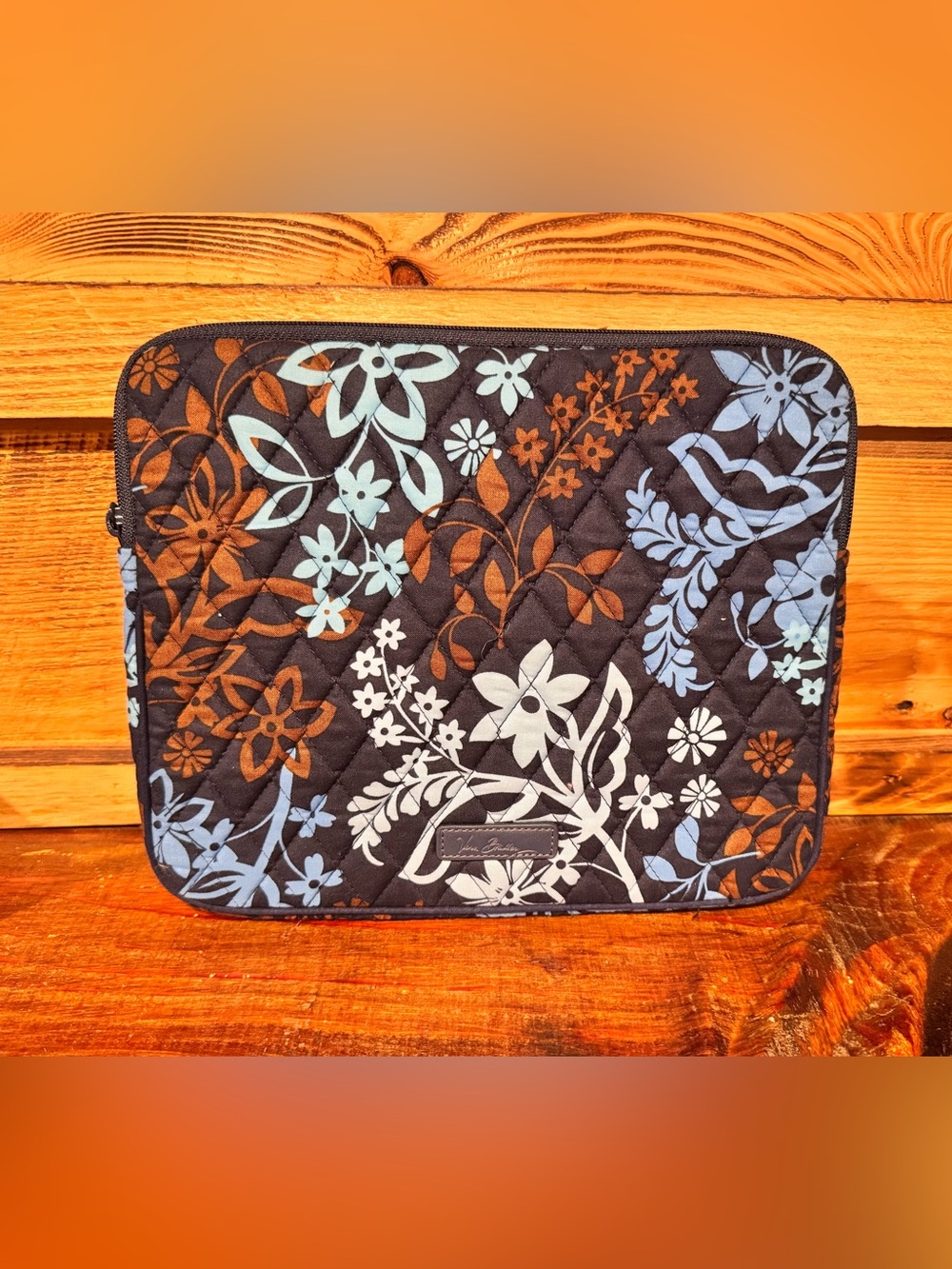 Vera Bradley Tablet Sleeve- Java Blue